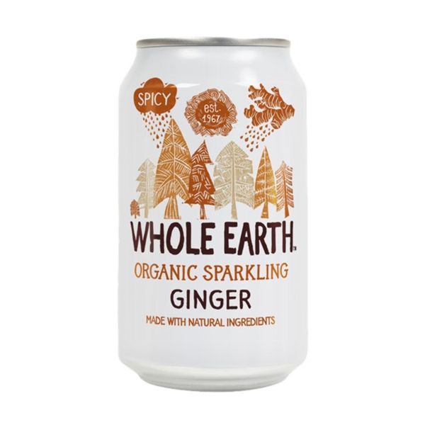 Whole Earth Refrigerante de Gengibre Bio 330ml