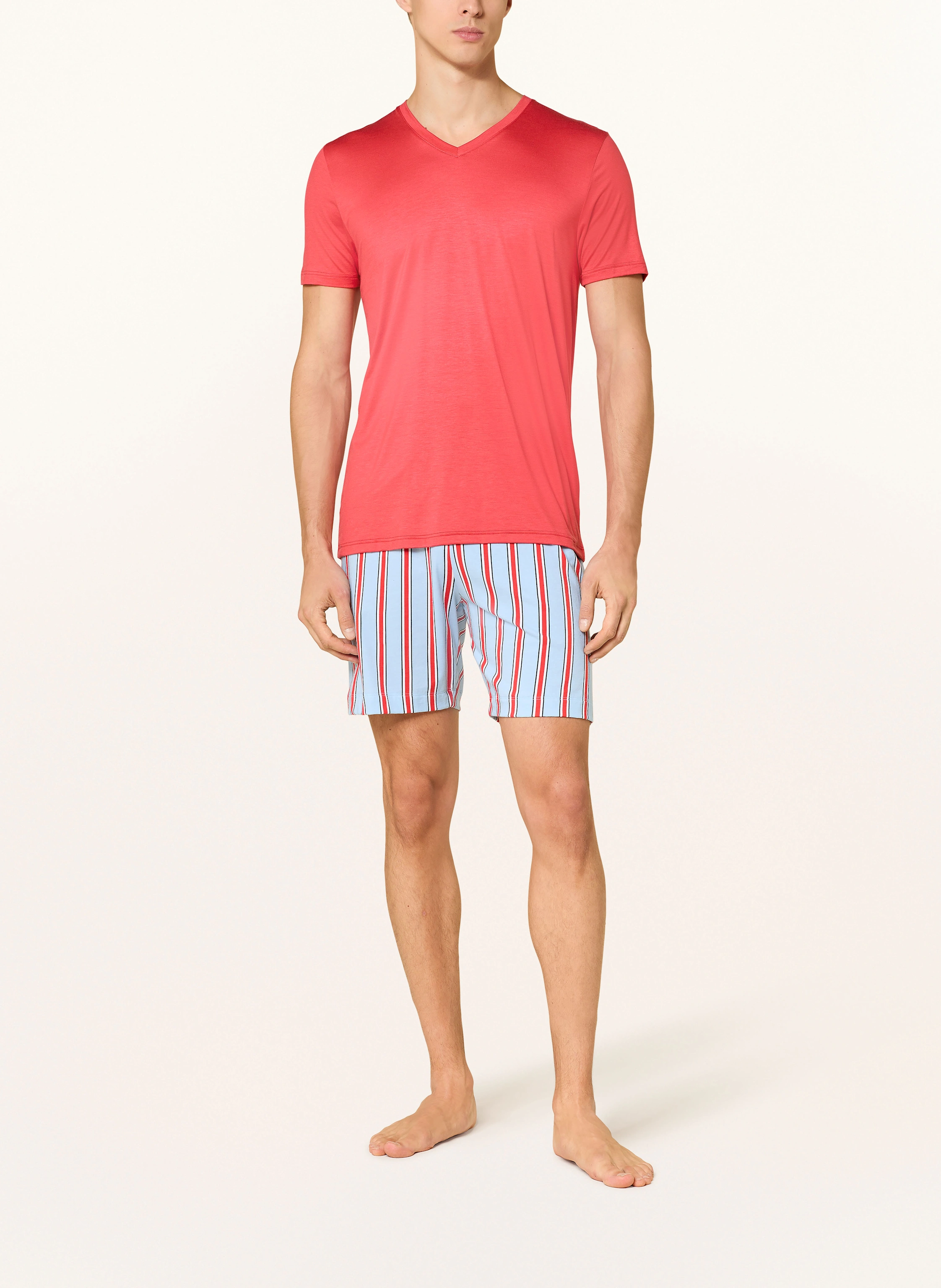 mey Schlafshorts Serie BOLD LINES