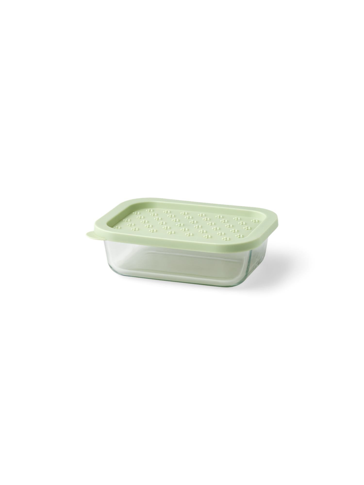 Dekorativ beholder | Glas/polypropylen. 630 ml. | Dusty Green