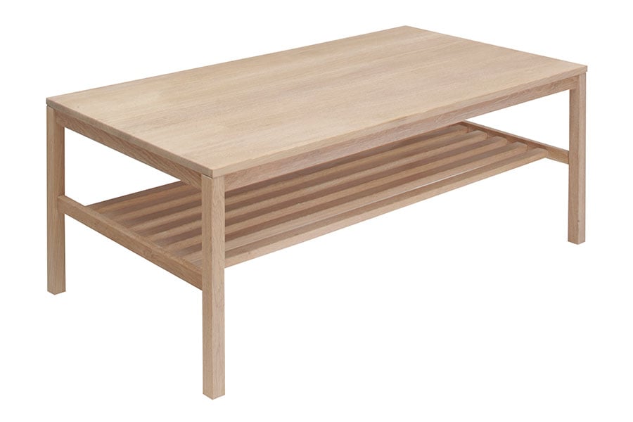 Trym sofabord Hvitoljet eik 130x70 cm