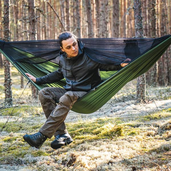 Hamac bivouac LESOVIK DRAKA TREETOP GREEN