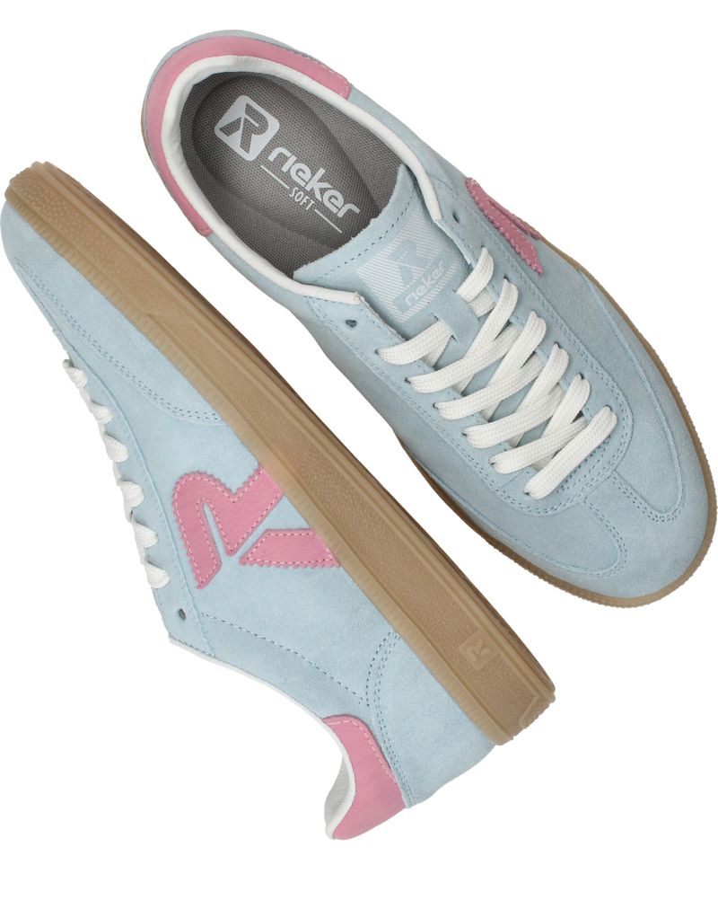 Rieker Sport Sneakers Blauw Dames