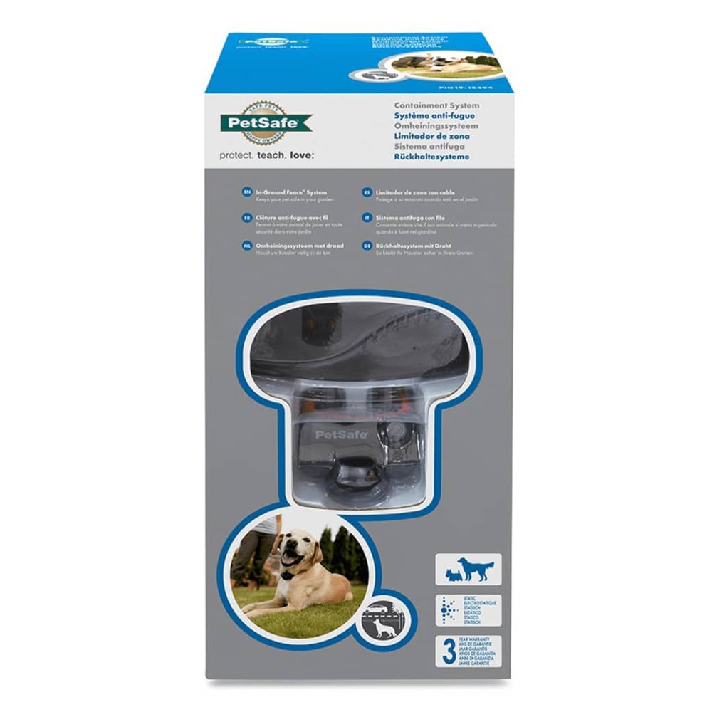 Système de clôture au sol pr chiens de taille de plus de 3,6kg