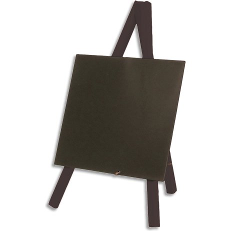 Ardoise de table MINI avec trépied, noir