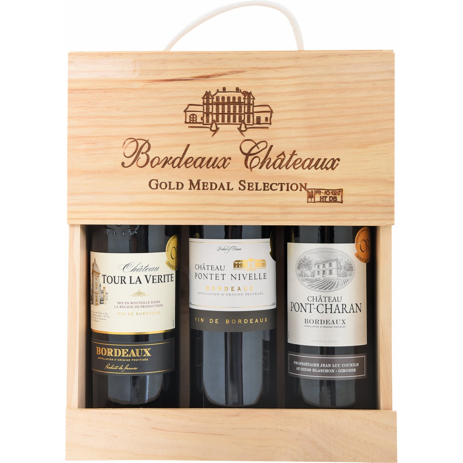 Château Gold Medal Selection 3 x 75 cl