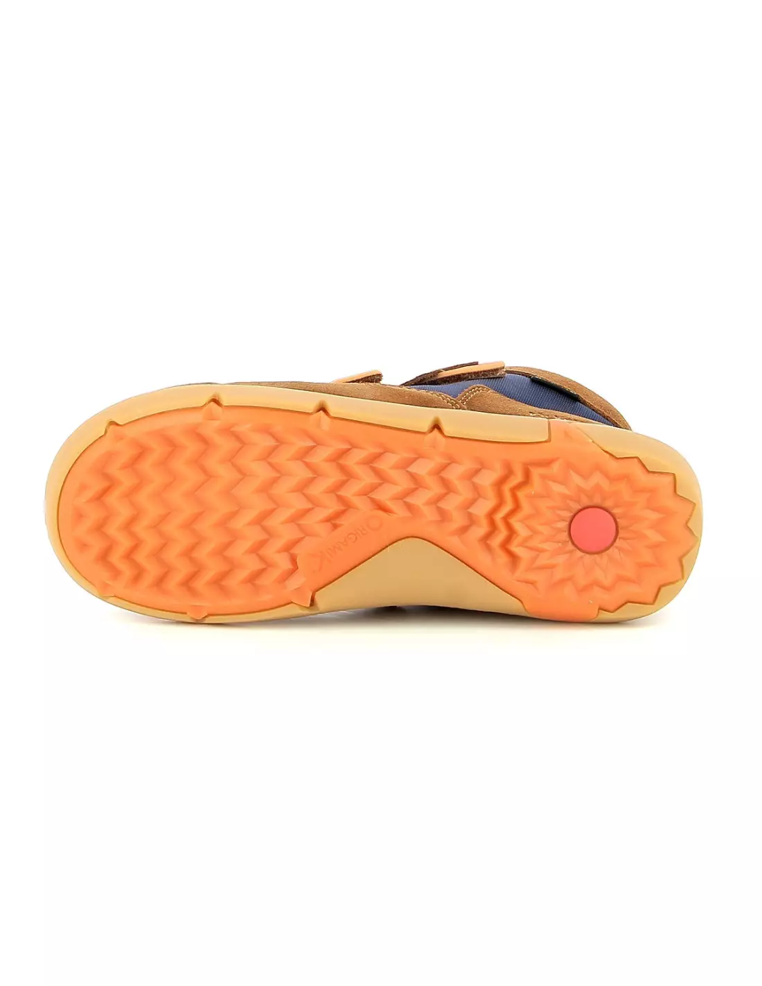 KICKERS JUNIBO - Sneakers Marronbleuorange