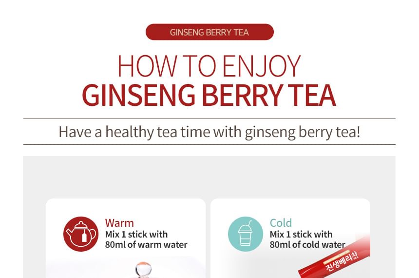 JUNGWONSAM - Koreaanse Ginseng-bessenthee