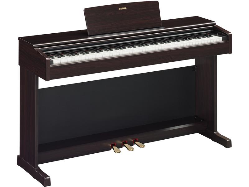 Yamaha E-Piano Arius YDP-145R Rosewood E-Piano mit gewichtetem GHS-Keyboard mit 88 Tasten