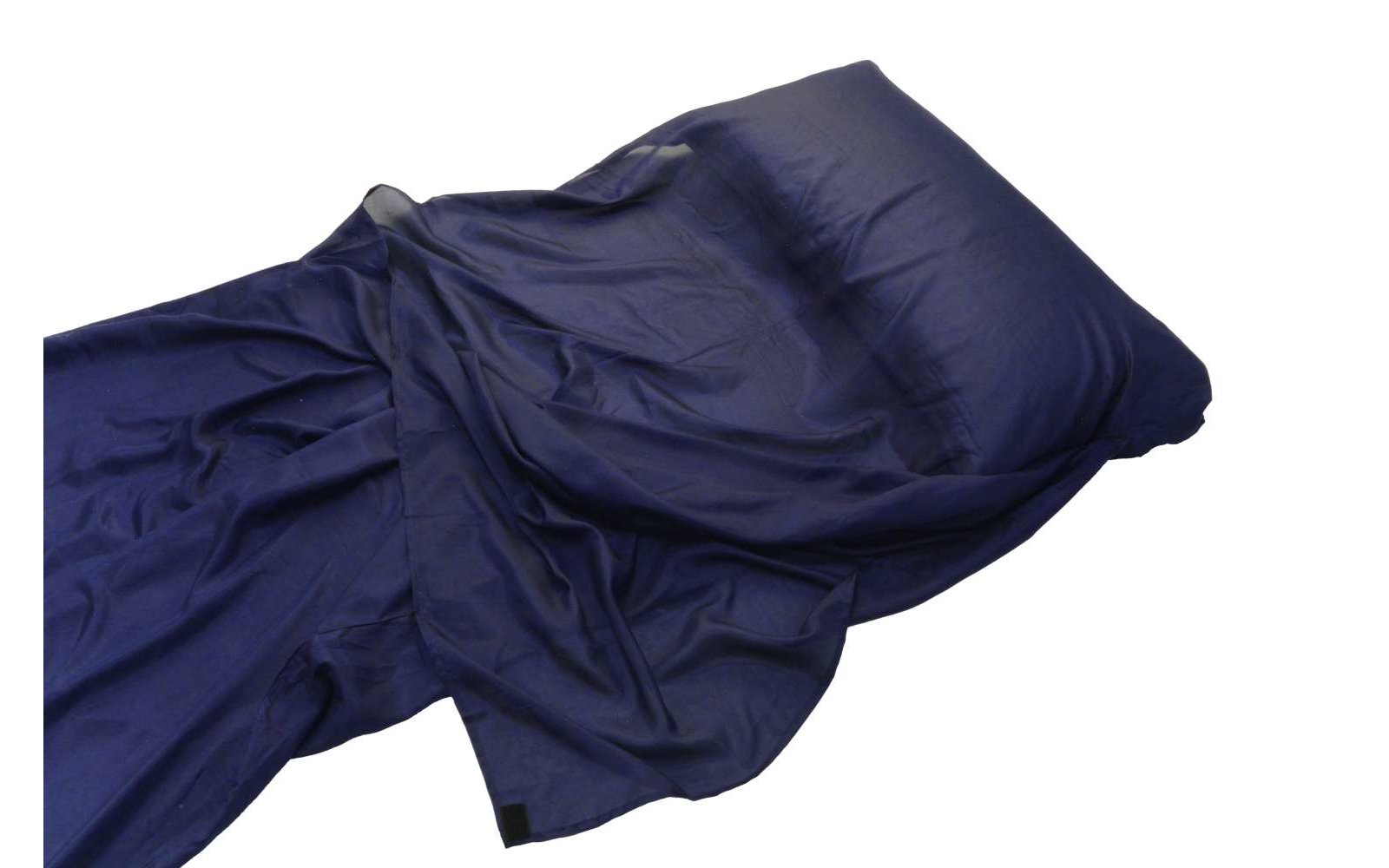 Origin Outdoors Sleeping Liner Seide Inlett royalblau