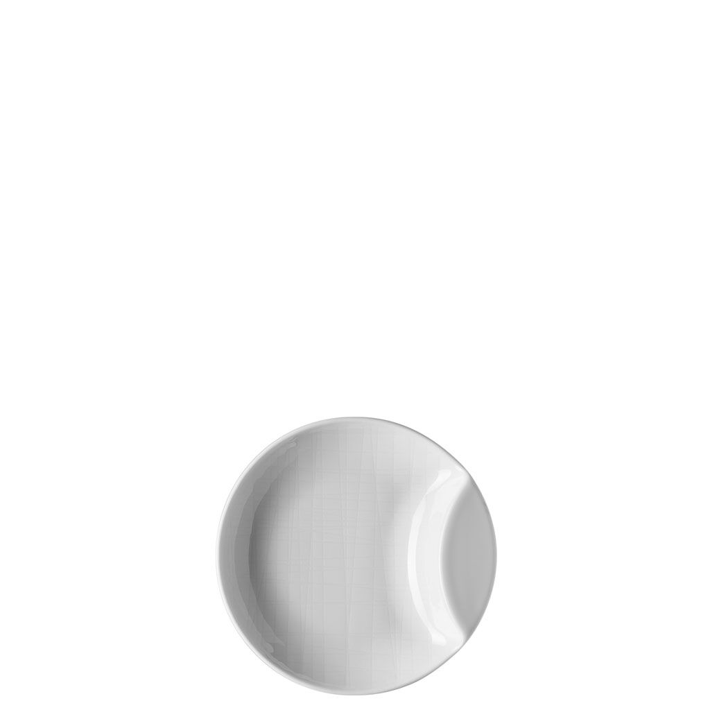 Mesh Weiss Schale 12 cm flach