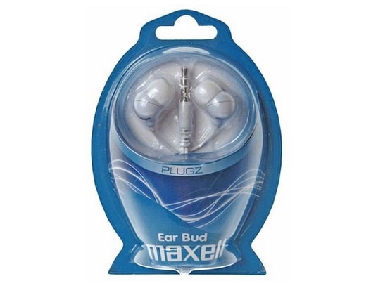 MAXELL - Casque M140 Plugz in-ear Blanc
