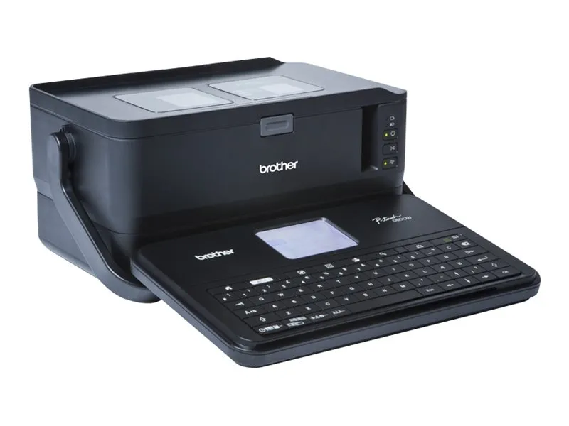 Brother PT-D800W - Etiketprinter - termo transfer - Rulle (3,6 cm) - 720 x 360 dpi - op til 60 mm/sek. - USB 2.0, Wi-Fi(n)