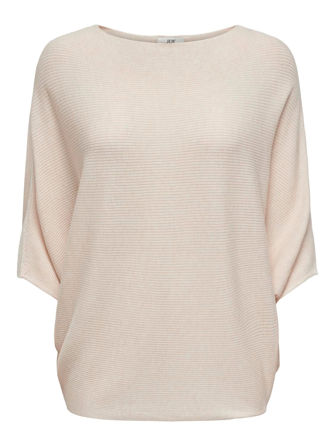 JDYNEW Strickpullover Eggnog
