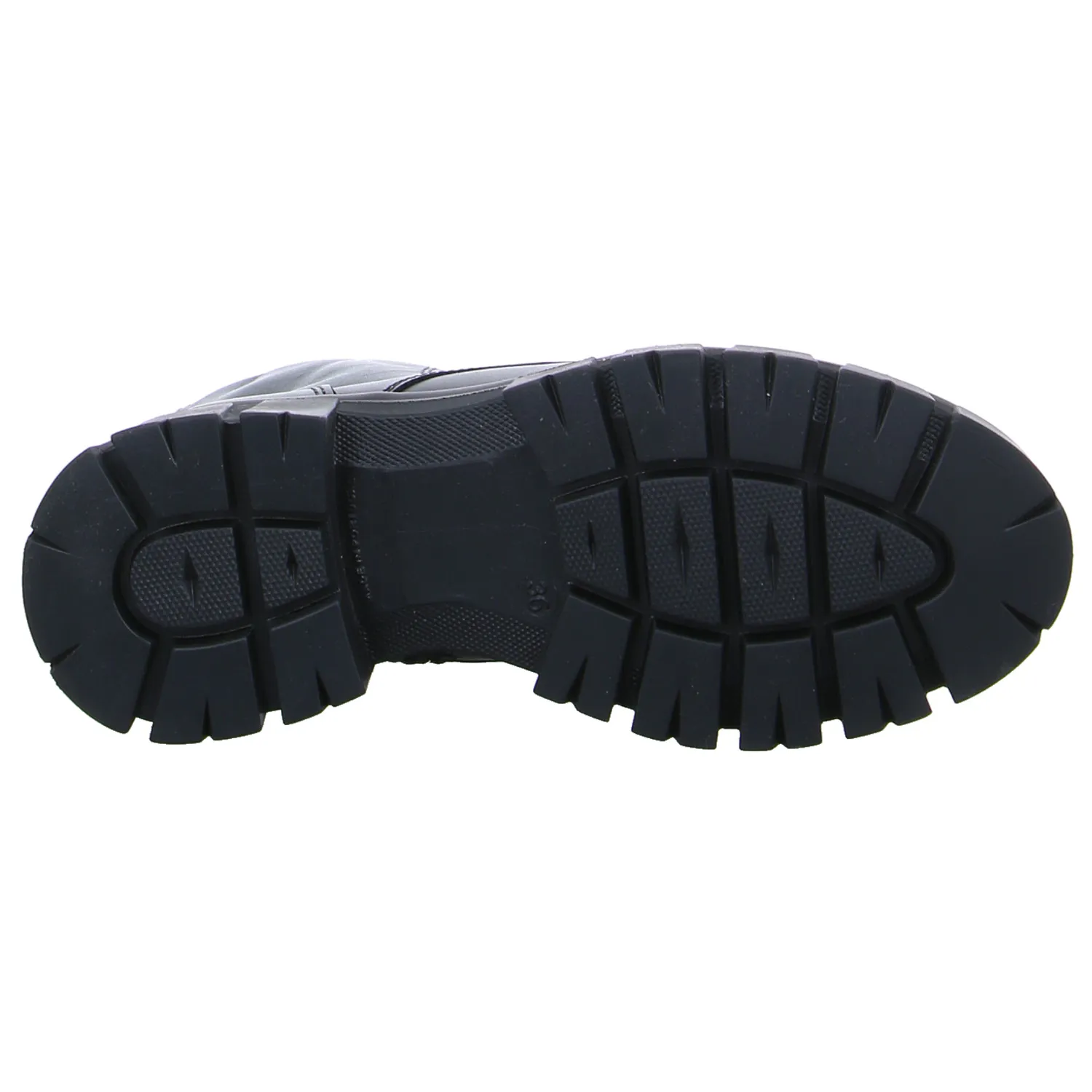 SCHUHENGEL Boot Schwarz Leder