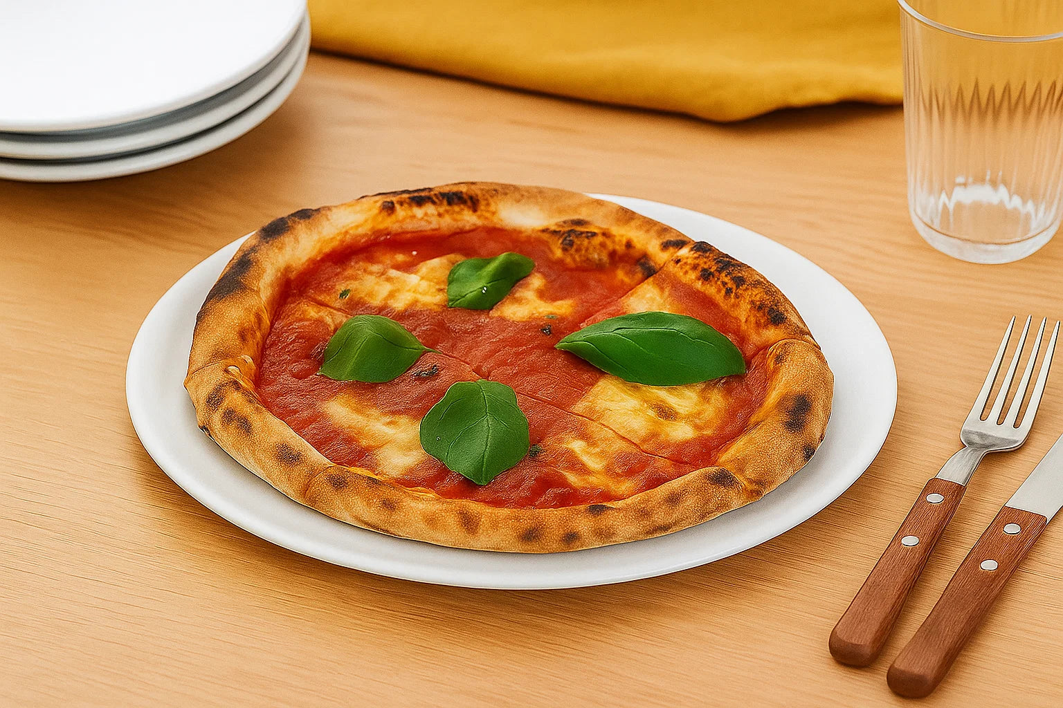 Cookinglife Pizzaborden Wit Ã¸ 30 cm - 4 Stuks