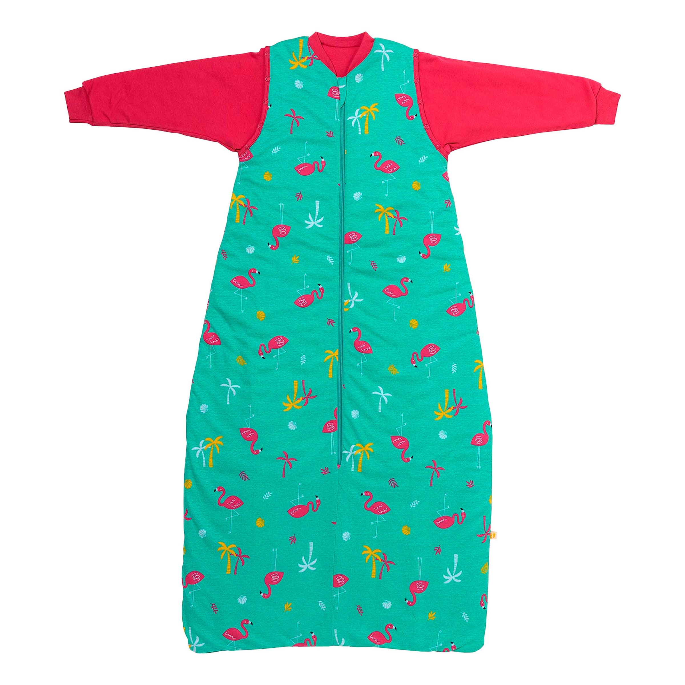 schlummersack Schlafsack ohne Füßen 2.5 Tog Flamingo