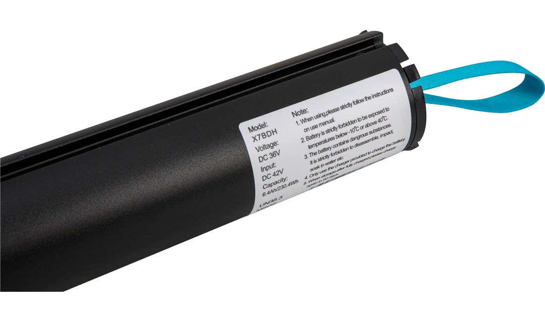 Batteri 6.4Ah, Maxi El-løbehjul