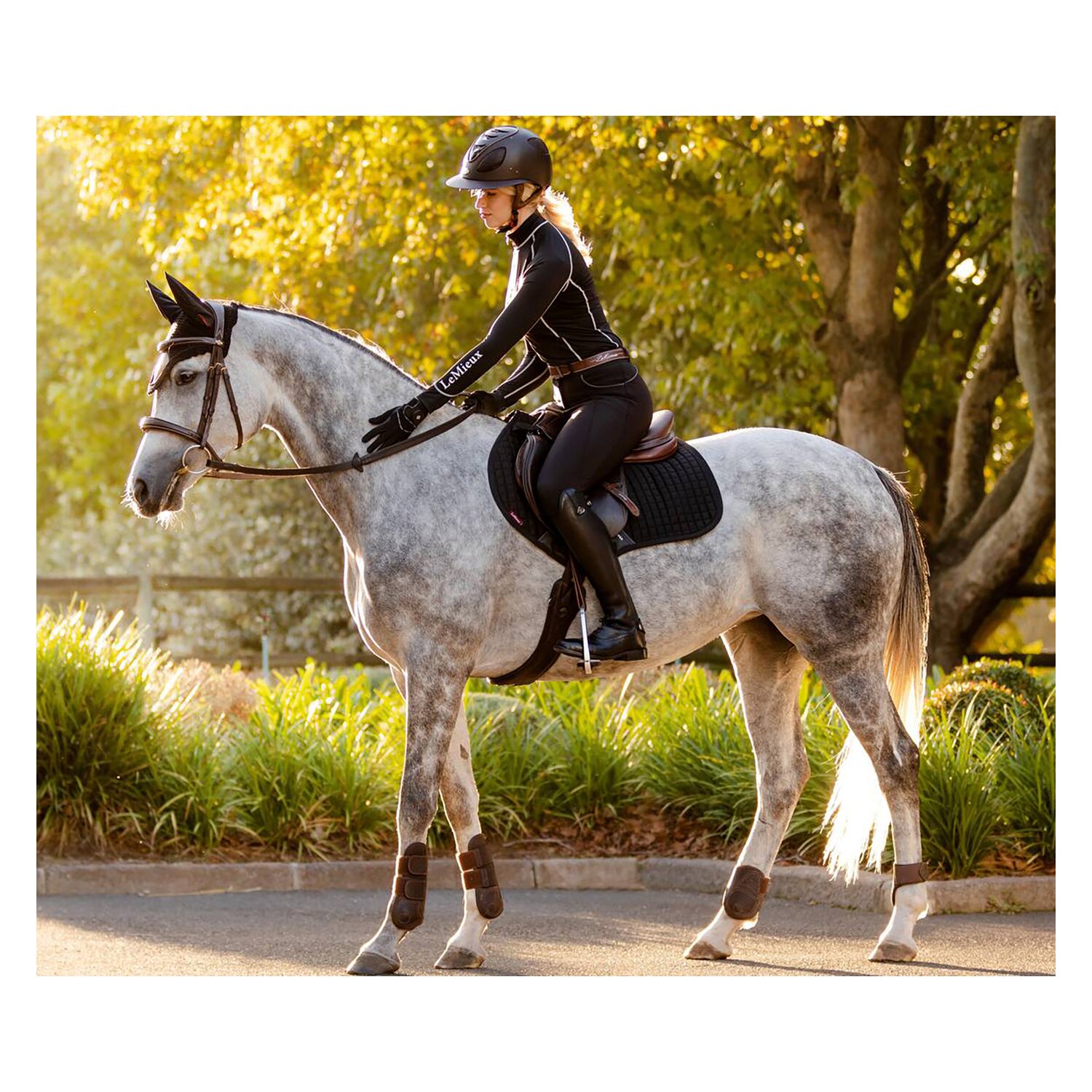 LeMieux Core Schabracke Luxury  - black