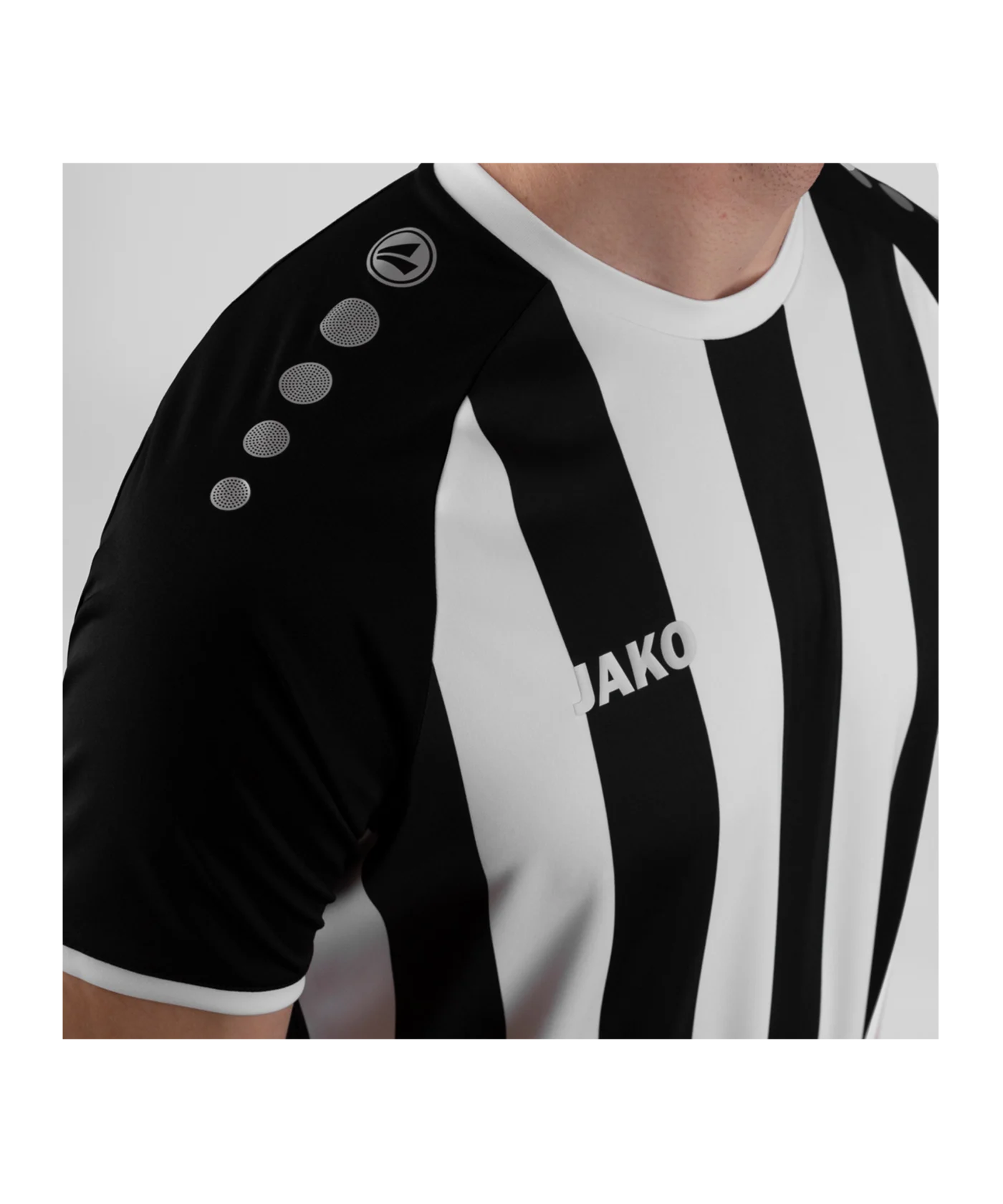 JAKO Inter Trikot Kids Schwarz Weiss F814
