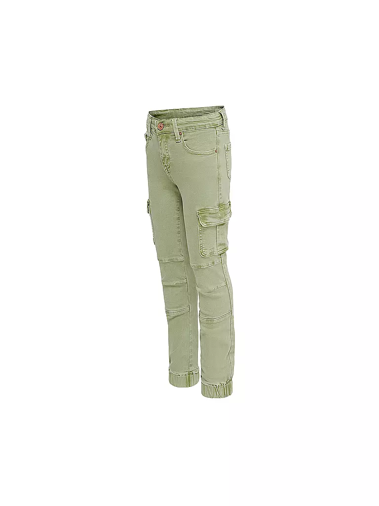 ONLY Mädchen Cargohose KOGMISSOURI  olive