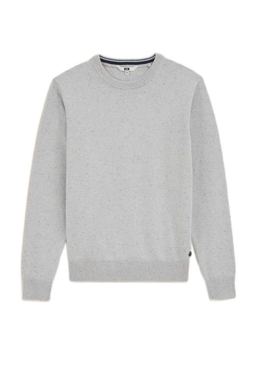 WE Fashion sweater grijs melange