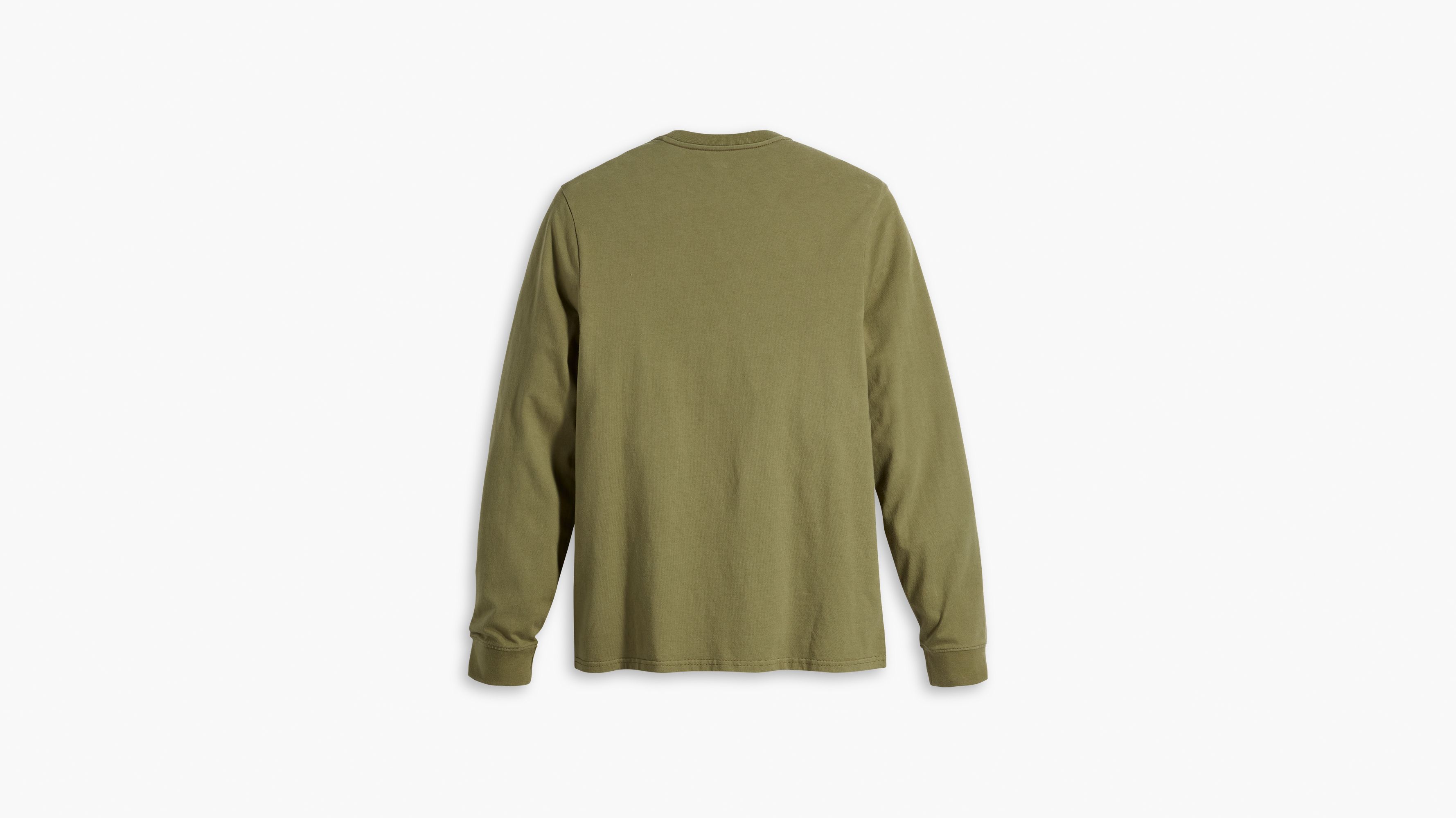 T-shirt manche longue Original Housemark - Bluish Olive - Vert
