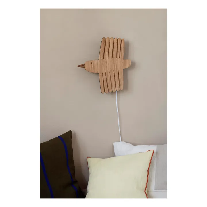 Ferm Living Kids Lampe Oiseau en bois