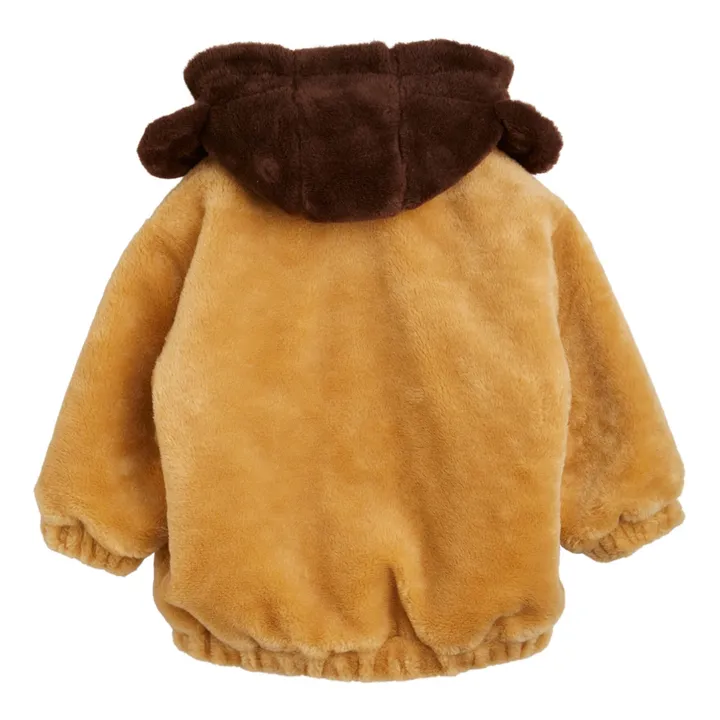 Mini Rodini Veste Polaire Polyester Recyclé Adored | Beige