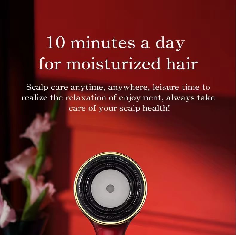 Beautyronics - USB oplaadbare hoofd- en hoofdhuidmassageborstel