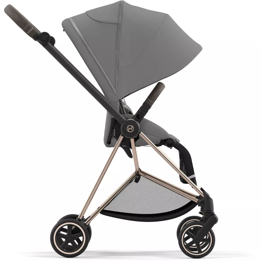 cybex PLATINUM Kombikinderwagen New Mios Rosegold Mirage Grey