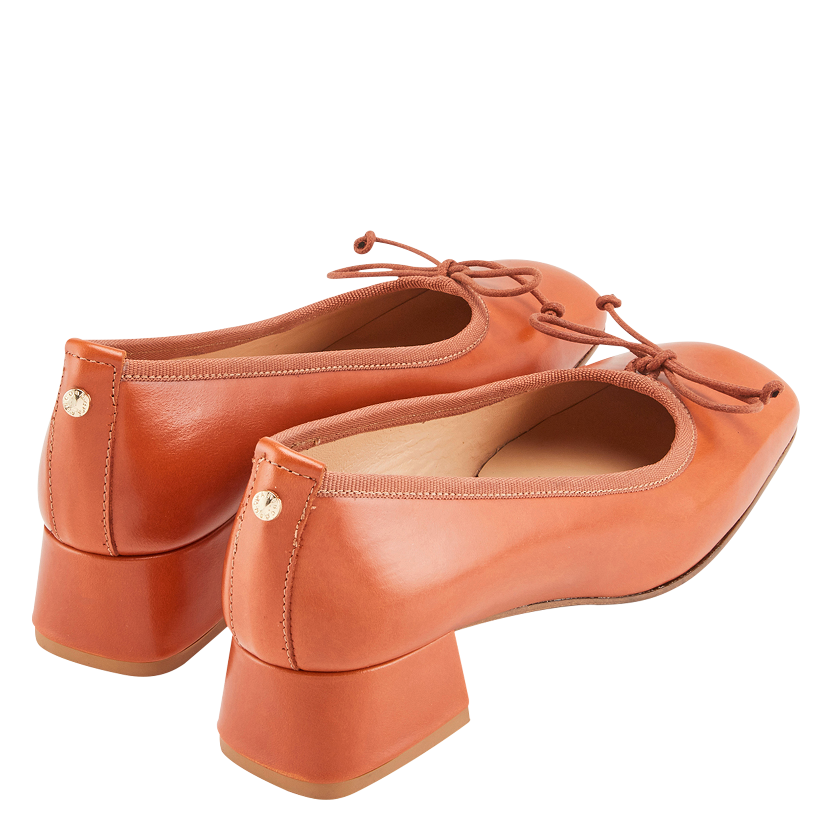 LAURA - Ballerines en cuir | Marron