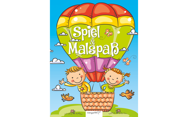 Kangaroo Kinderbücher Spiel- und Malspaß - Heißluftballon