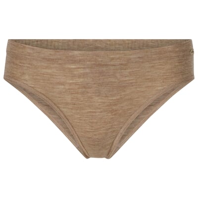 Damen-Jazzpants Wolle-Seide, Camel