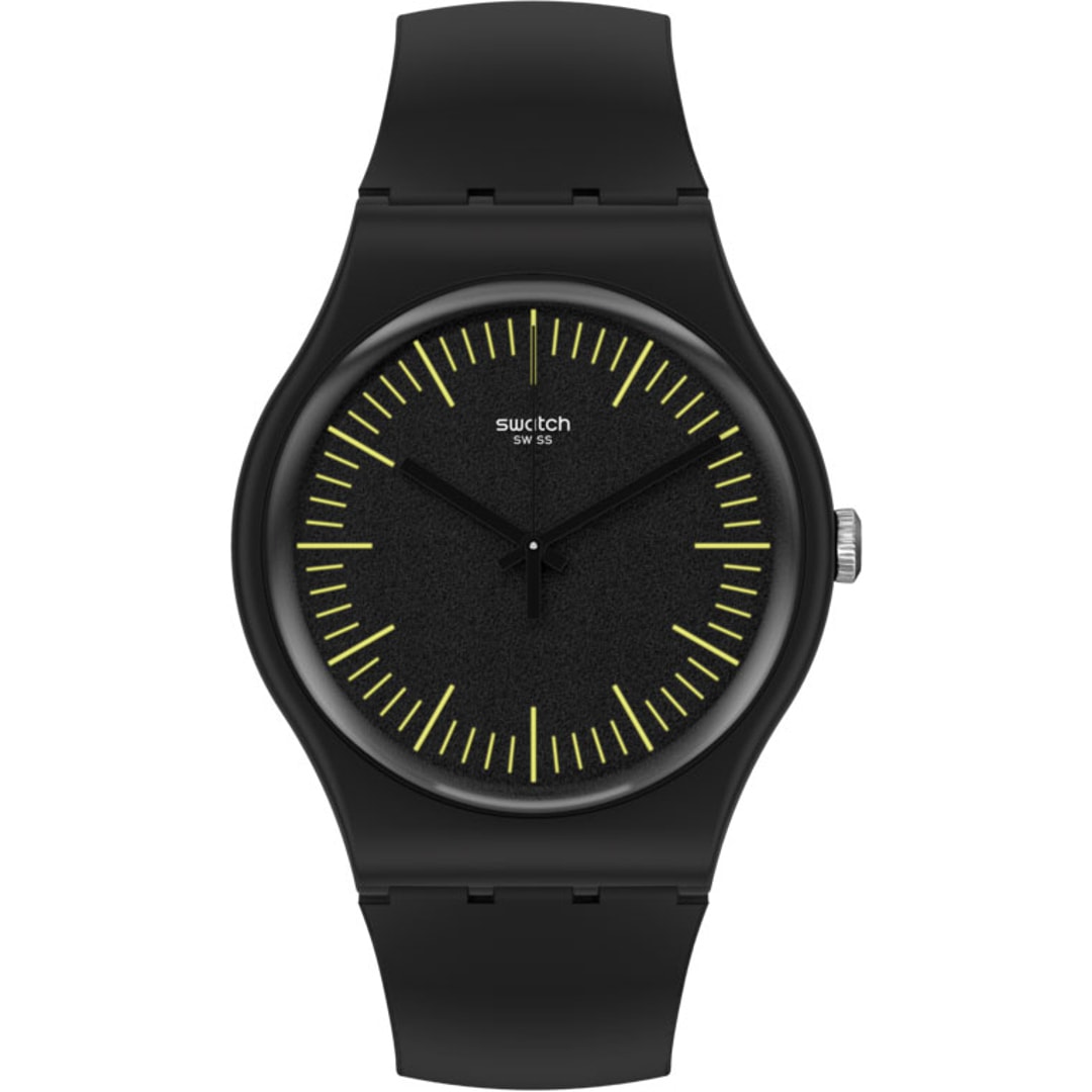 Swatch Original 41 Blacknyellow