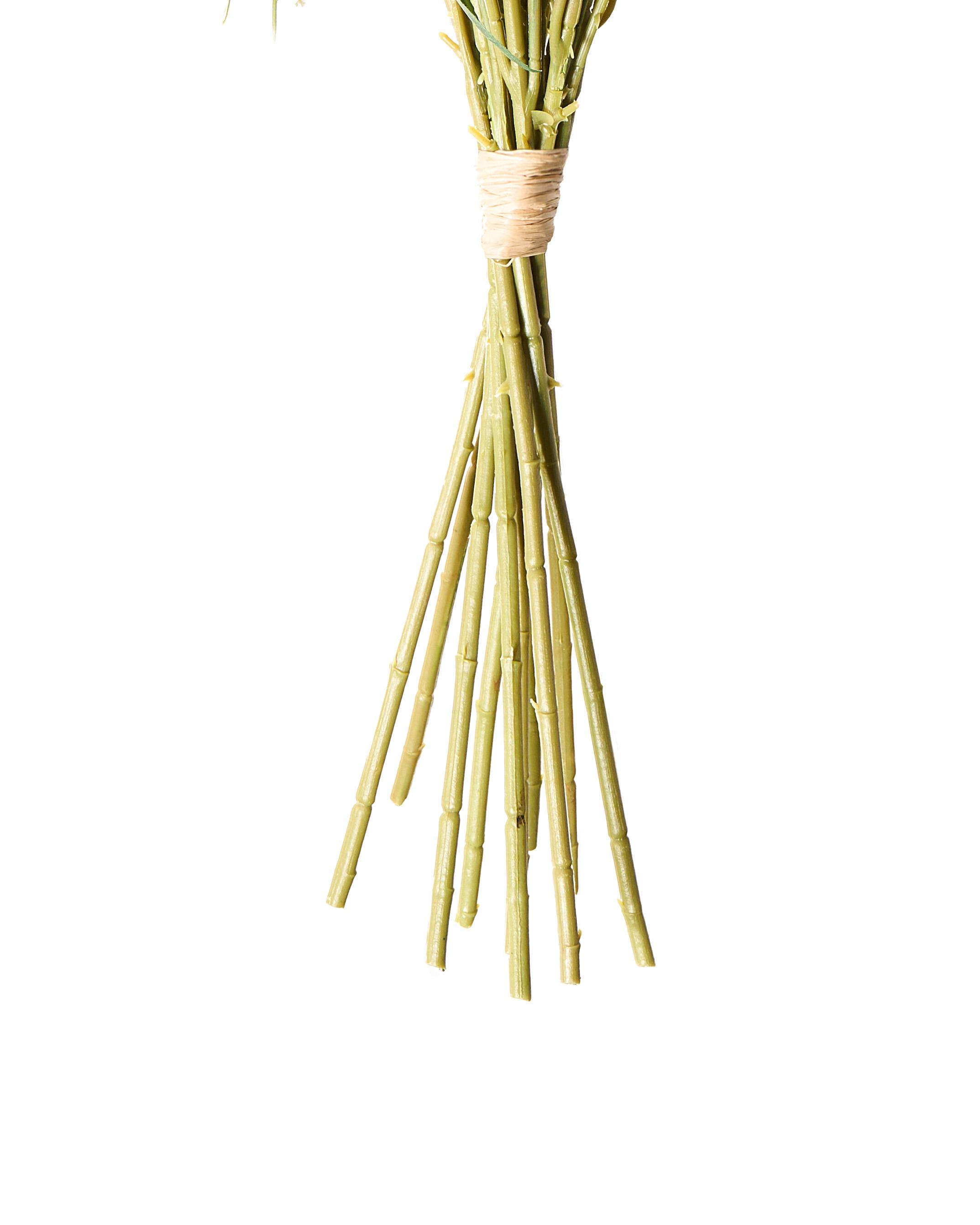 Kunstbloemenboeket LAPAS 55 cm Wit