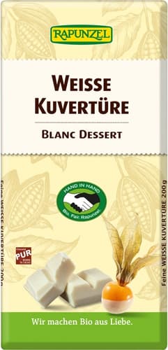 Rapunzel BIO Weisse Kuvertüre