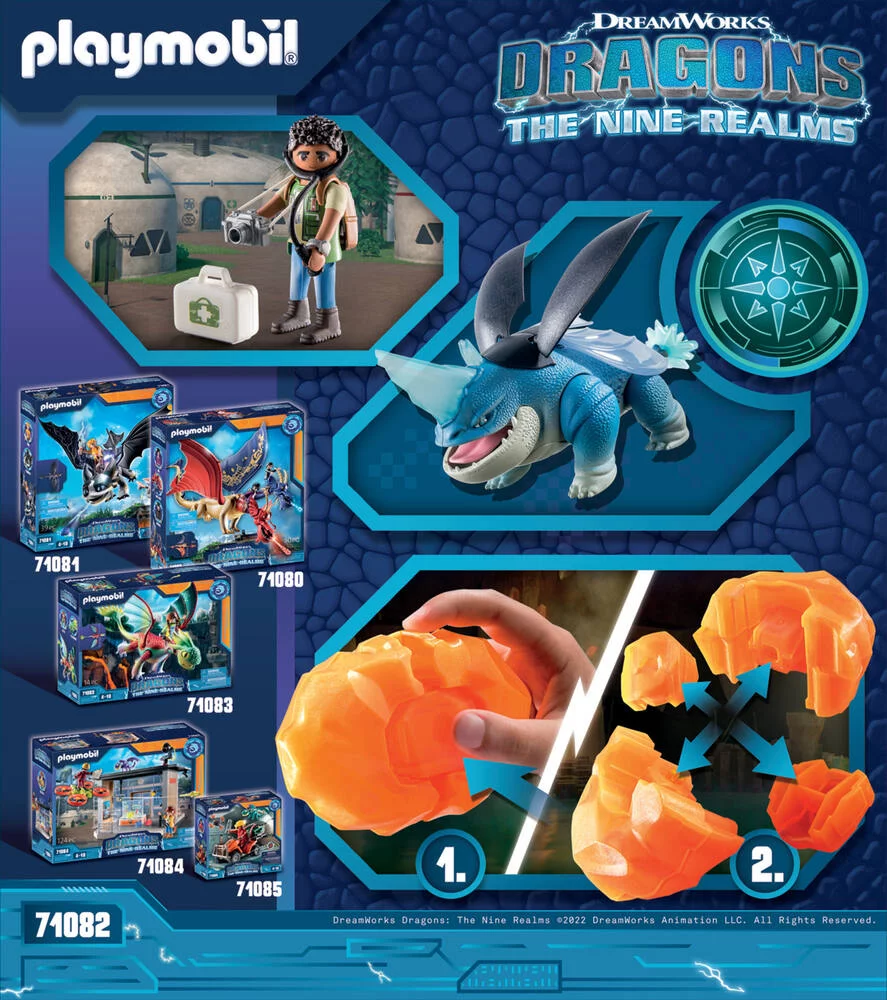 DRAGONS NINE REALMS : PLOWHORN ET D'ANGELO - 71082