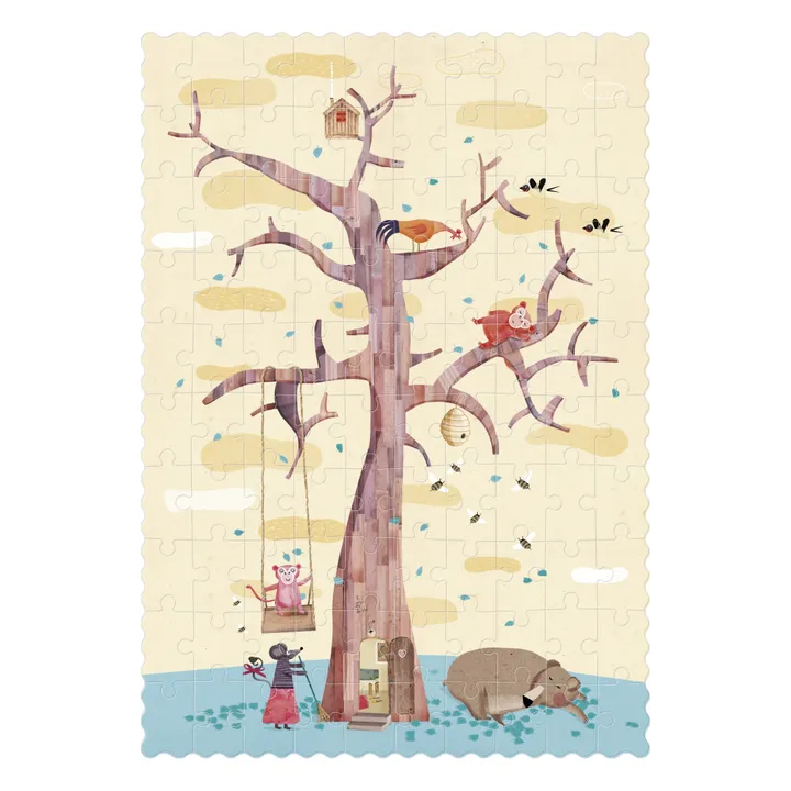 Londji Puzzle recto-verso My Tree - 100 pièces