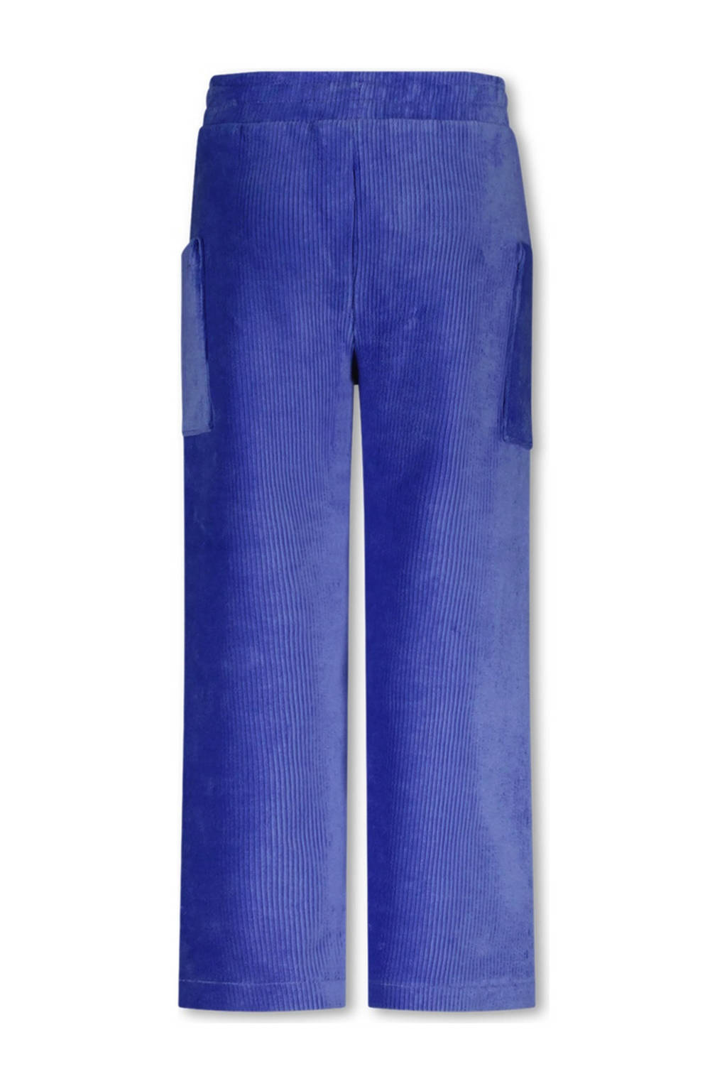 The New Chapter wide leg broek blauw