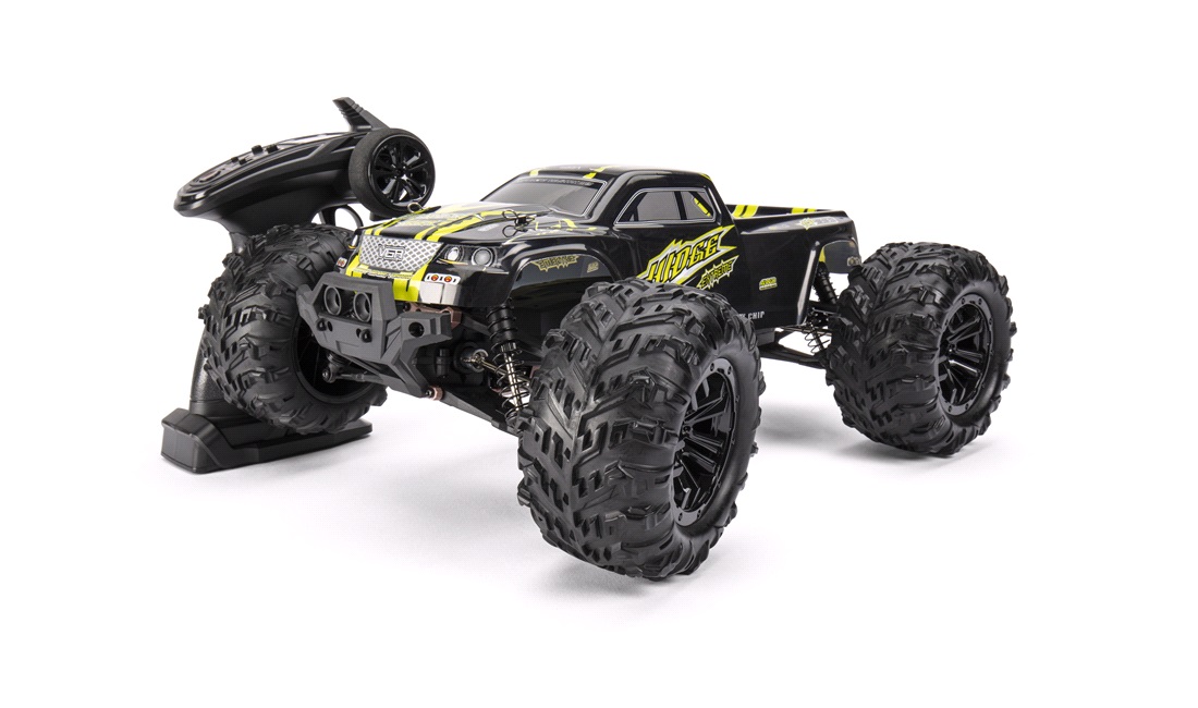 Fjernstyret bil 40 km/t Monster Truck 4WD Li-Po 2S 7.4V-1600mAh