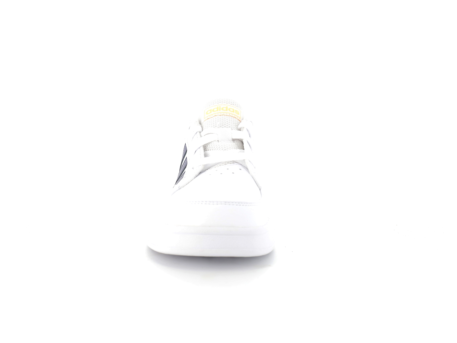 Adidas-GW2889 Synthétique Blanc-Jaune