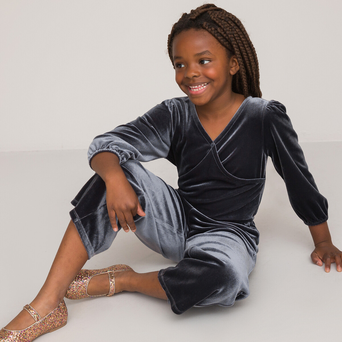 COLEÇÕES LA REDOUTE<br>Conjunto estampado tamanho 3-14 anos