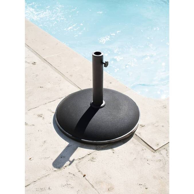 Pied de parasol rond DAILIO Noir