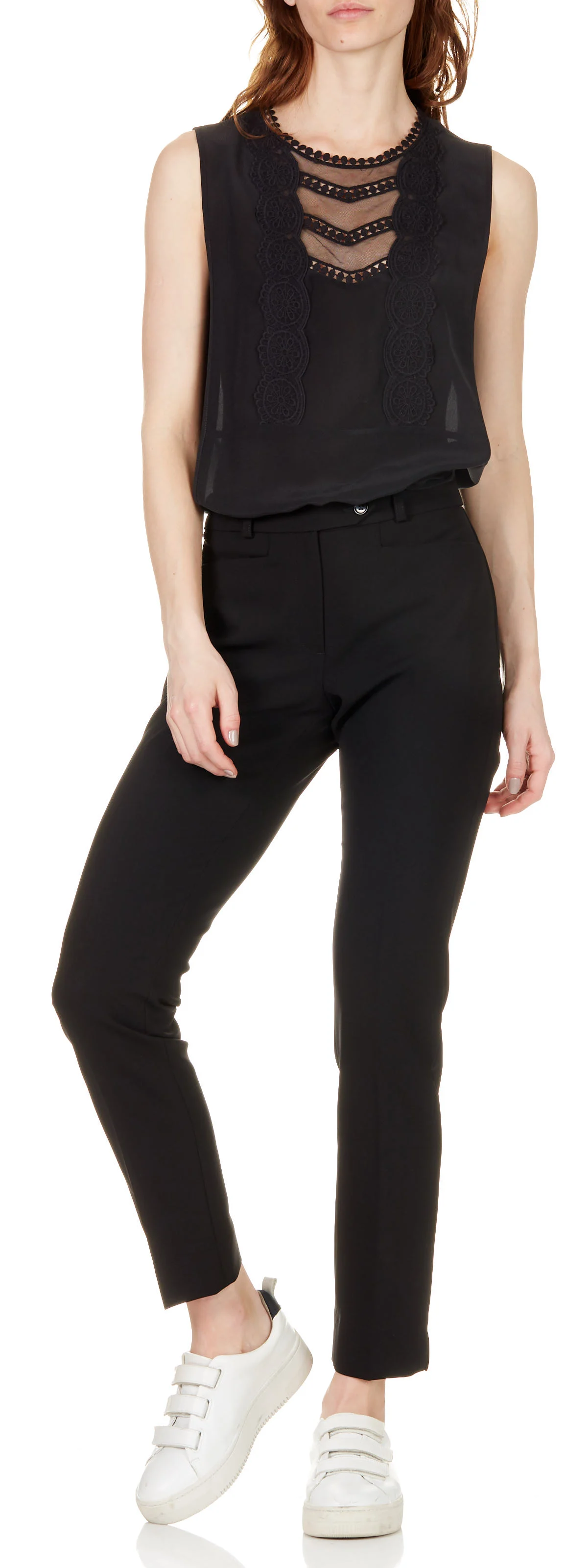 Pantalon droit | Noir