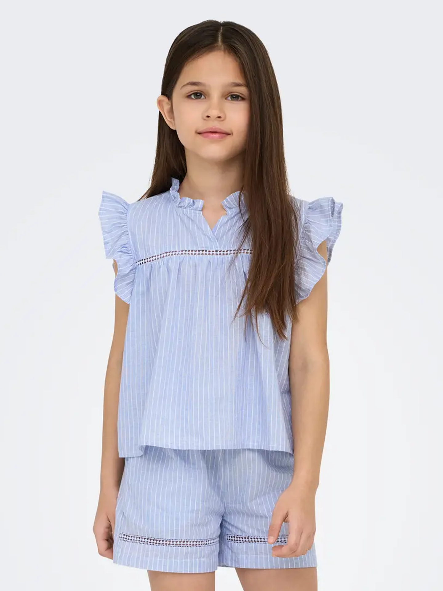 Daimi Sleeveless Detail Top Woven