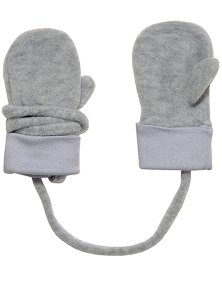 Fleece-Fäustlinge MINI in metallmeliert