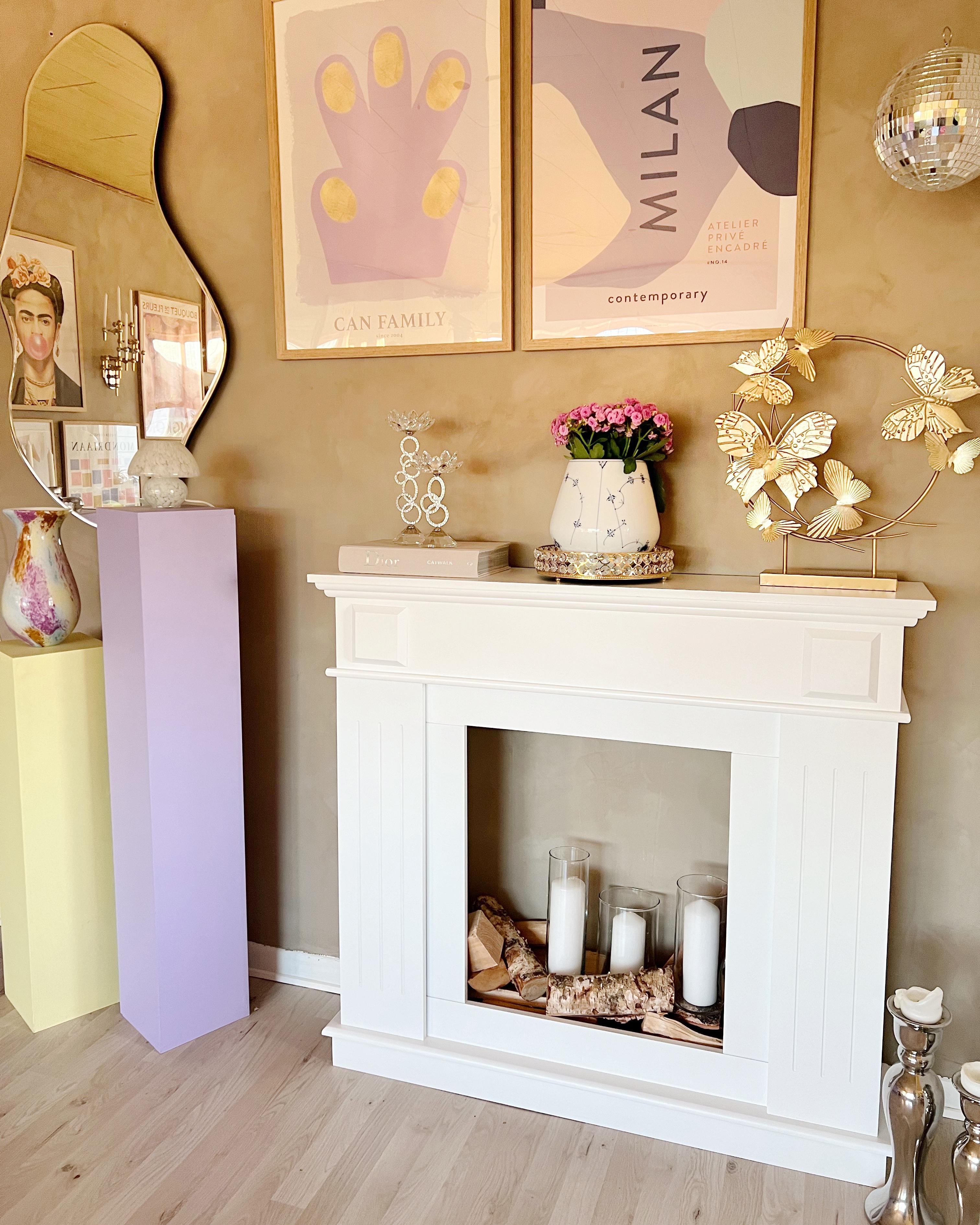 Decoratief dienblad VATAN Glas Goud