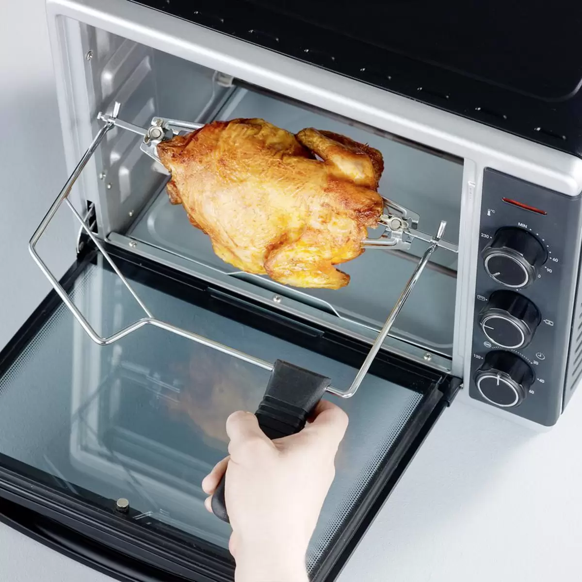 Tischbackofen Severin TO2056 Anthrazit