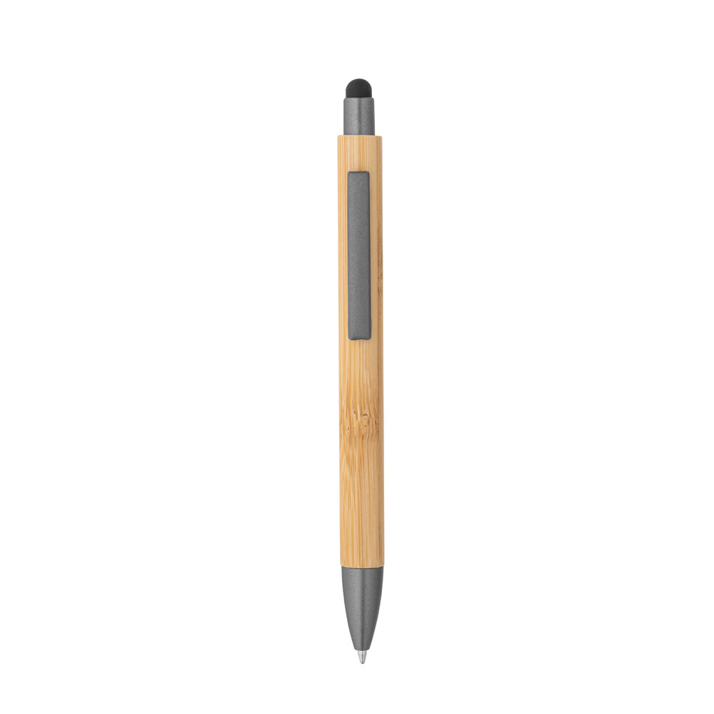 hi!dea 91770 - Stylo bille en bambou avec finitions mattes