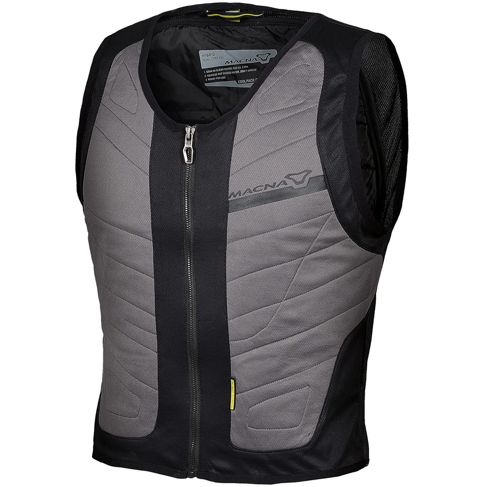 Macna - Gilet rafraîchissant Cooling Hybrid Noir / Gris